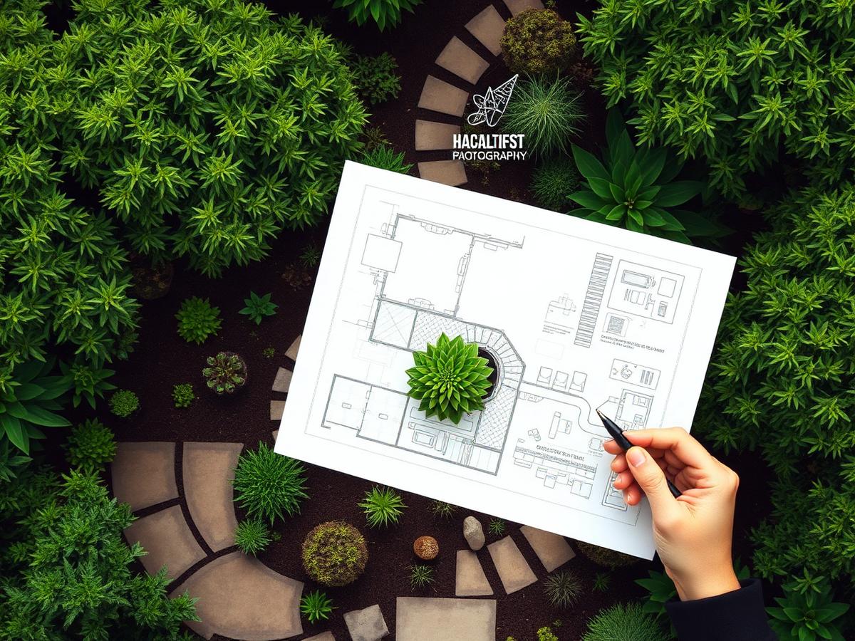 Example imagery representing landscape design